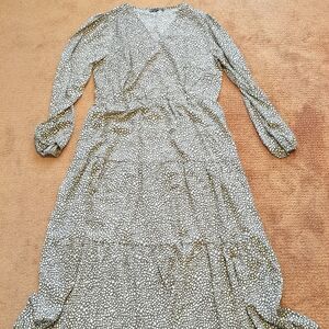 Peasant maxi dress